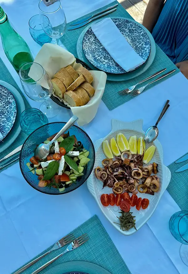 Seafood dish 1 in Lastovo
